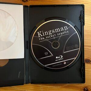 Kingsman: The Secret Service (Bluray Disc Only, 2015) Replacement Case, No Digit